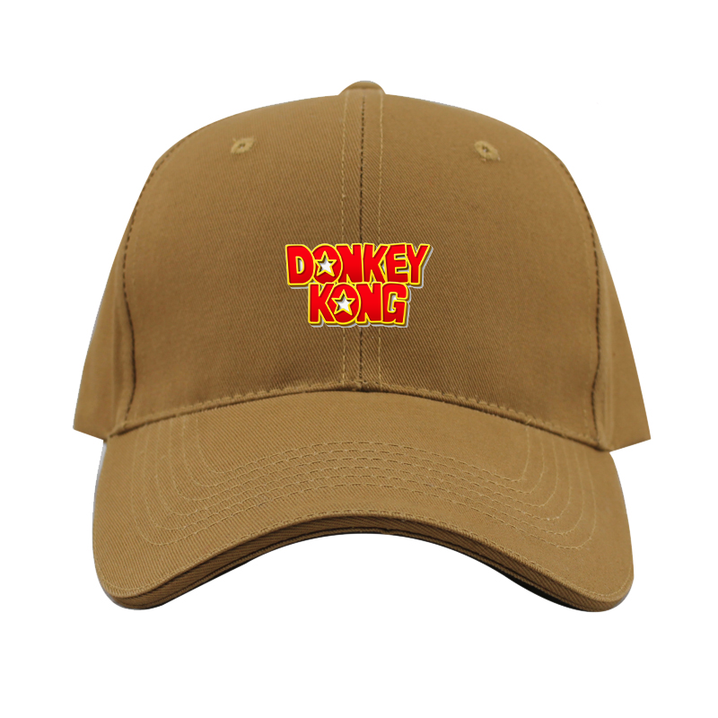 Donkey Kong Dad Baseball Cap Hat – Embroidered Fan Hat | TeesCustomize