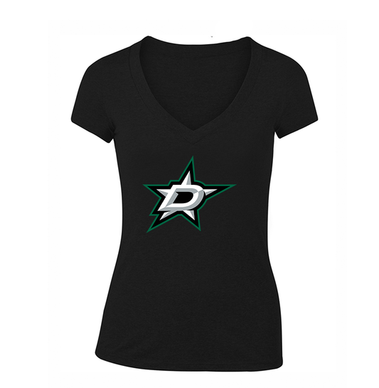 Women's NHL - Dallas Stars V-Neck T-Shirt