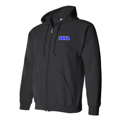 Men's SEGA Zipper  Hoodie