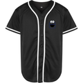 Men's Sesame Street Cookie Monster face Baseball Jersey