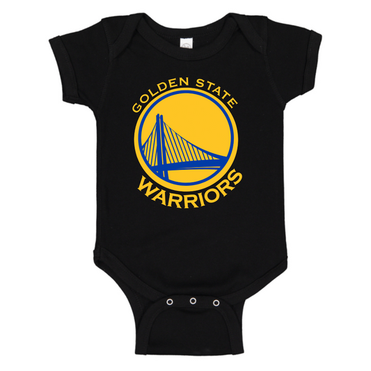 Golden State Warriors Baby Romper Onesie