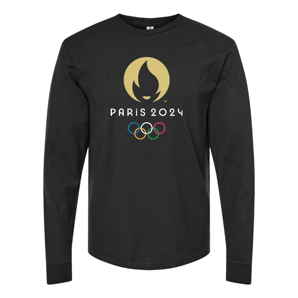 Youth  New Olympics 2024 Paris Logo Long sleeves T-Shirt