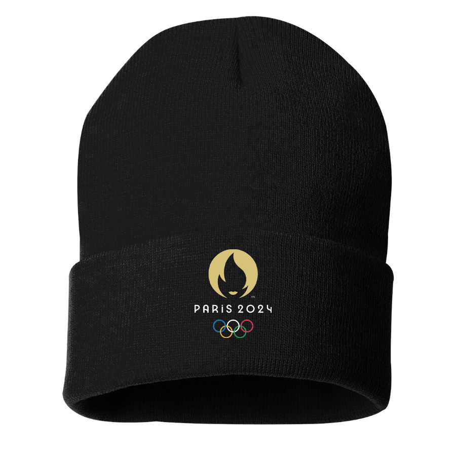 New Olympics 2024 Paris Logo Beanie Hat