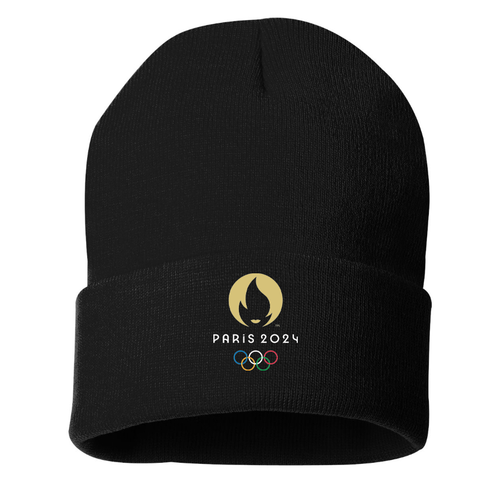 New Olympics 2024 Paris Logo Beanie Hat