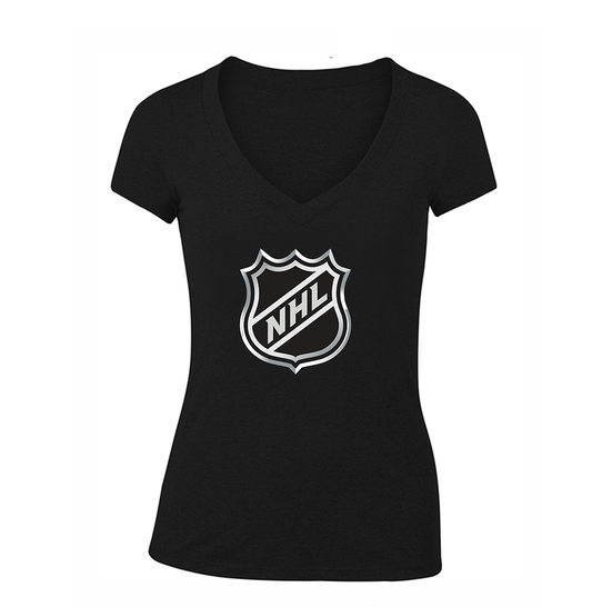 Women's NHL V Neck T-Shirt