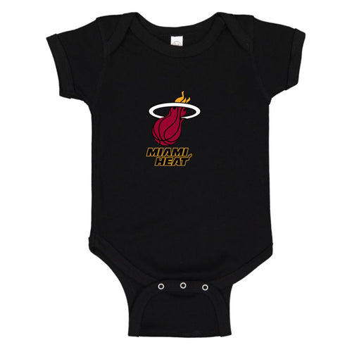 Miami Heat Baby Romper Onesie