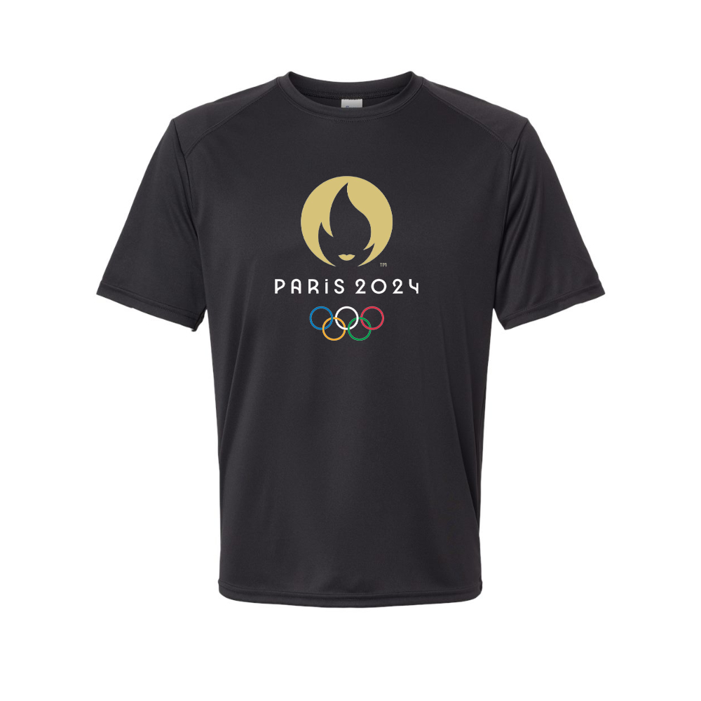 Youth  New Olympics 2024 Paris Logo Performance T-Shirt