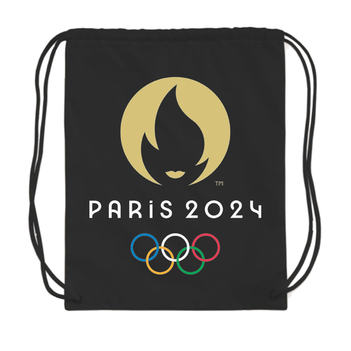 New Olympics 2024 Paris Logo Drawstring Bag
