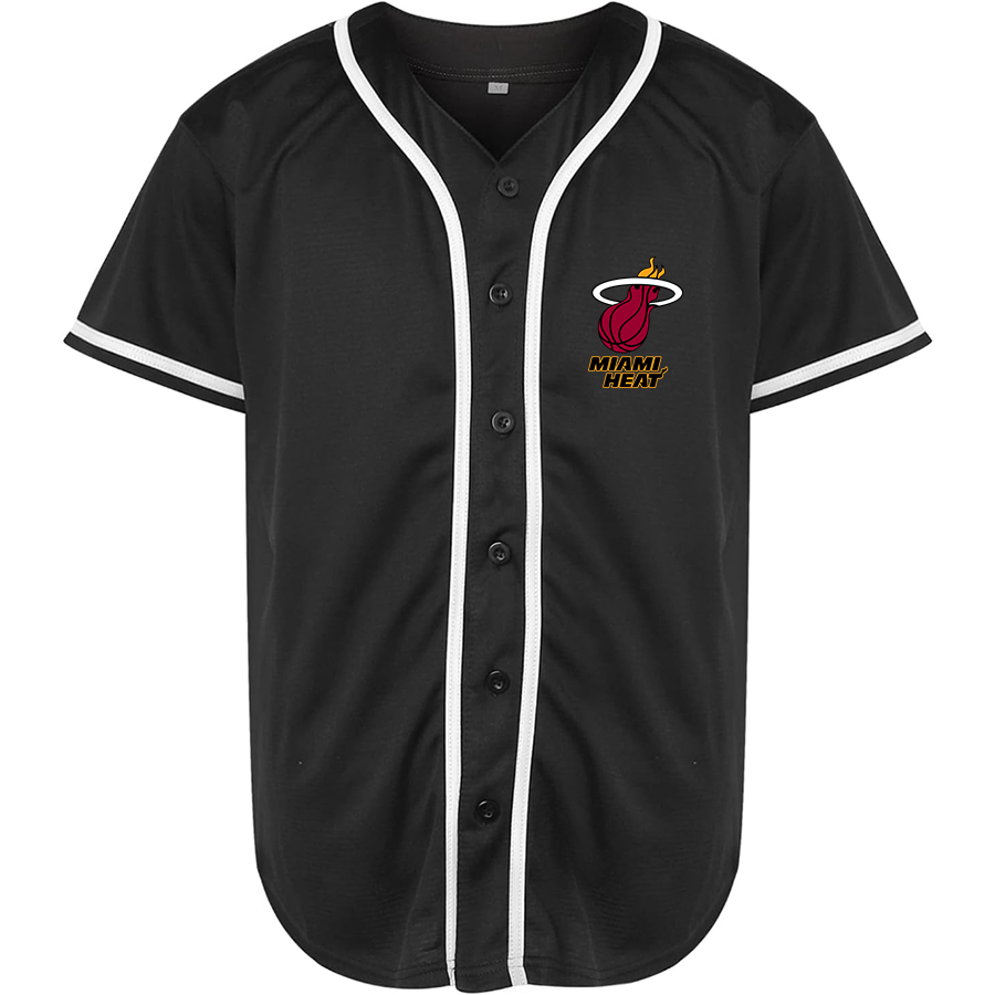 Men's Miami Heat Baseball Jersey