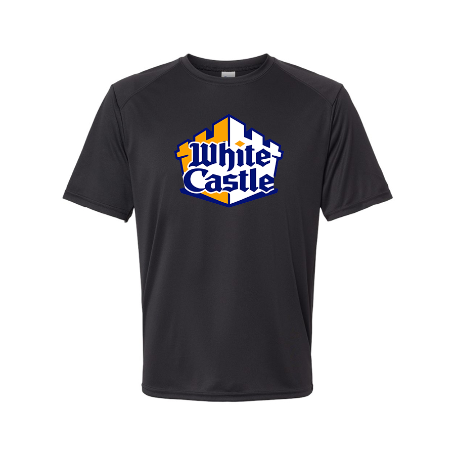 Men's White Castle Performance T Shirt – Tee