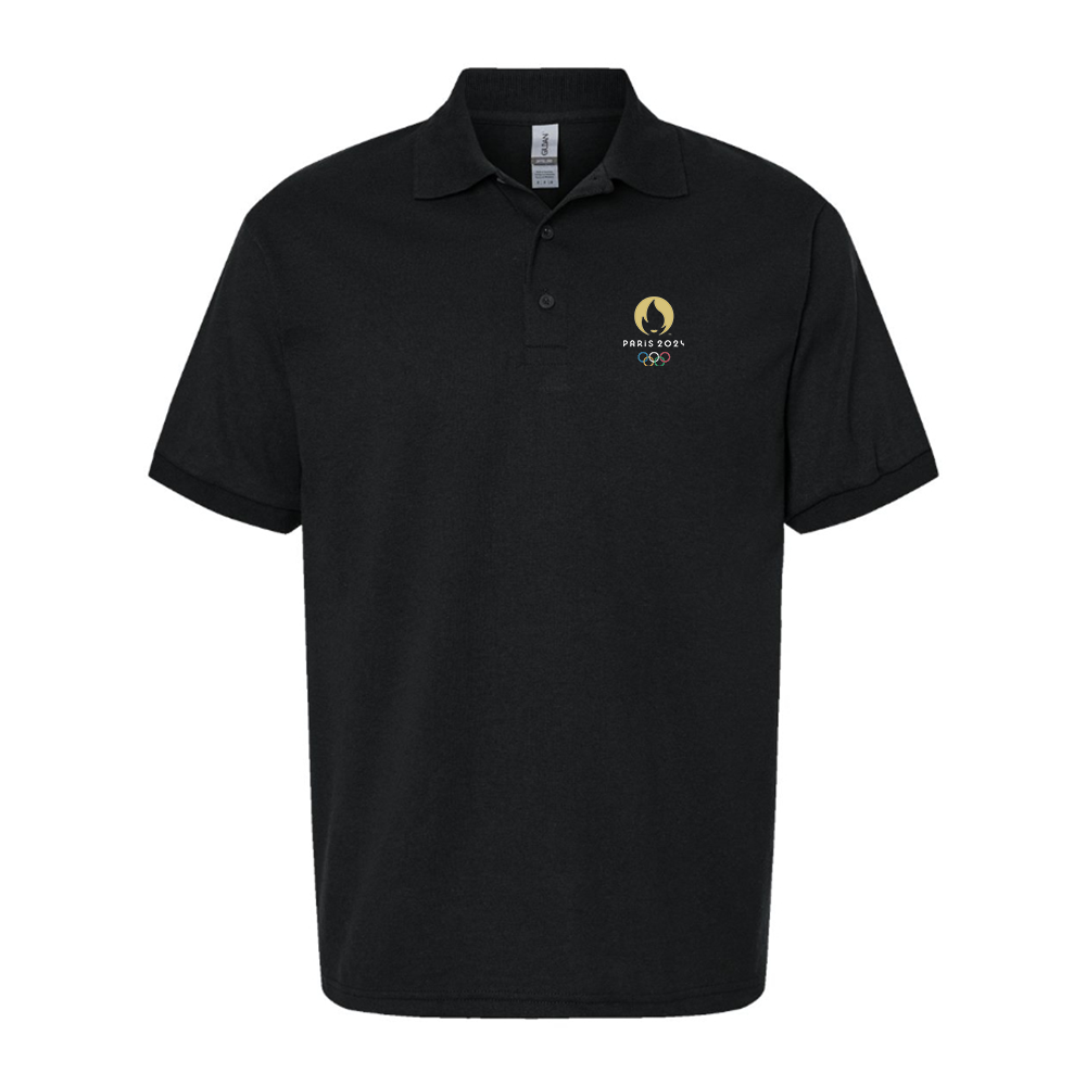 Men's New Olympics 2024 Paris Logo Dry Blend Polo