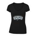 Women's San Antonio Spurs V Neck T-Shirt