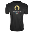 Youth New Olympics 2024 Paris Logo Polyester T-Shirts