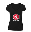 Women's Jack In The Box V Neck T-Shirt