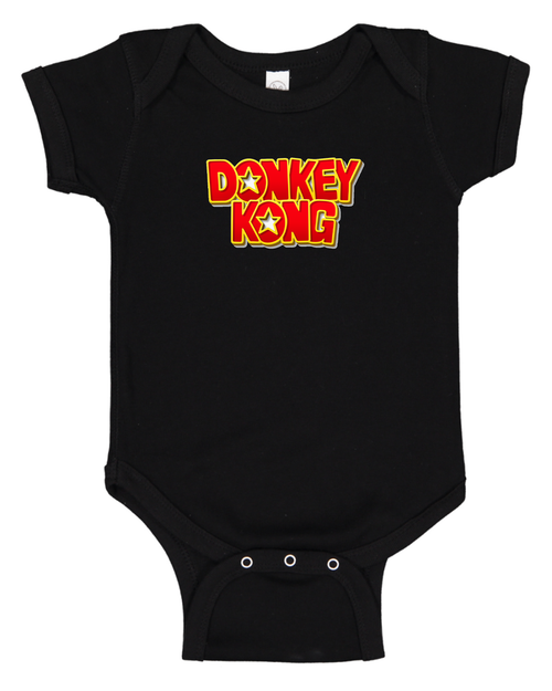 Donkey Kong Baby Romper Onesie | TeesCustomize
