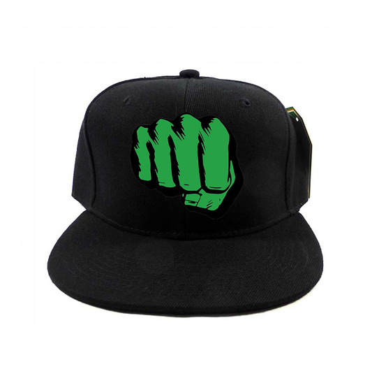 Hulk Punch Snapback Hat