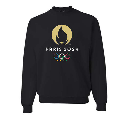 Men's New Olympics 2024 Paris Logo Crewneck Sweatshirt