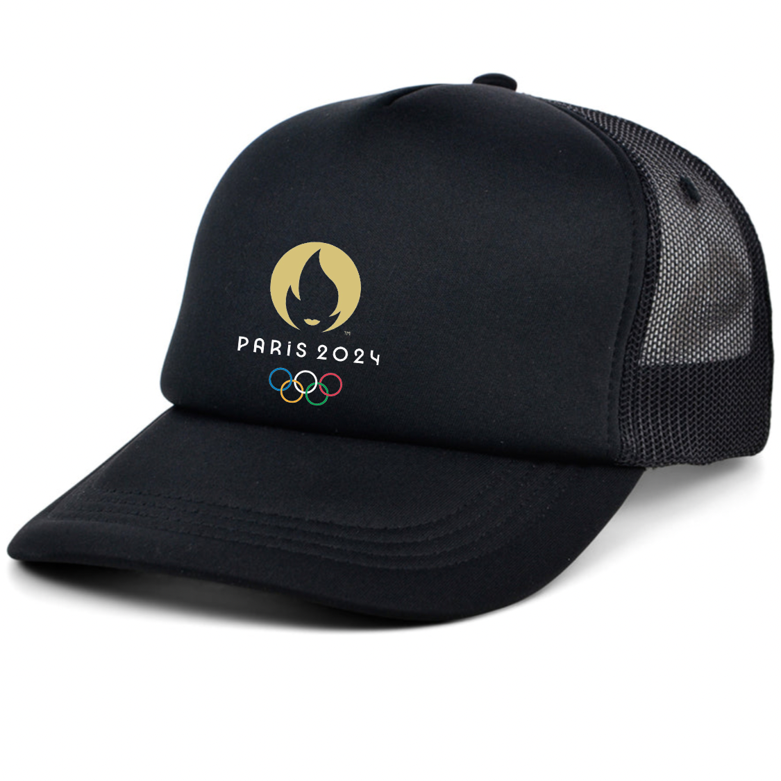 New Olympics 2024 Paris Logo Dad Trucker Hat