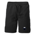 Men's Sesame Street Cookie Monster face Athletic Fleece Shorts