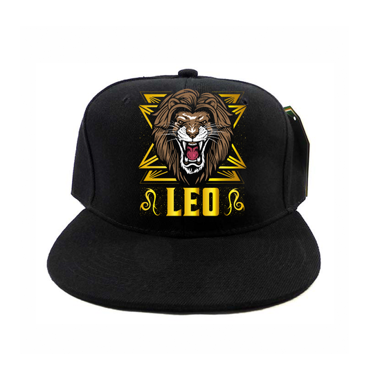 Leo Zodiac Sign Snapback Hat