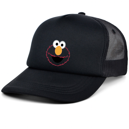 Sesame Street Elmo Face Dad Trucker Hat