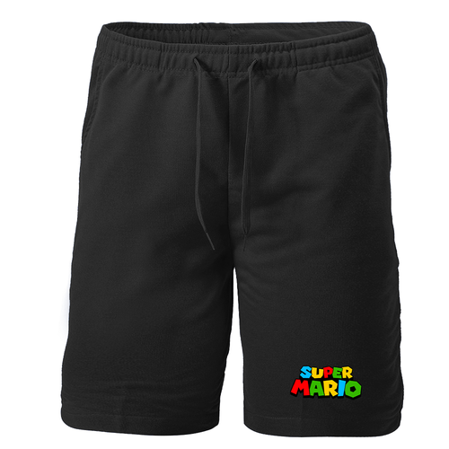Men's Super Mario Athletic Fleece Shorts – men's shorts | TeesCustomize