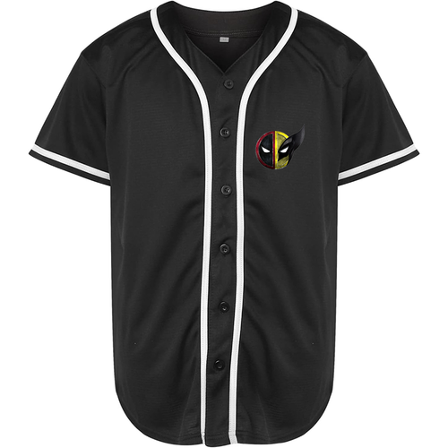 Men's Deadpool & Wolverine Baseball Jersey – Fan Jersey | TeesCustomize