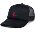 Houston Rockets Dad Trucker Hat – Embroidered Fan Hat | TeesCustomize