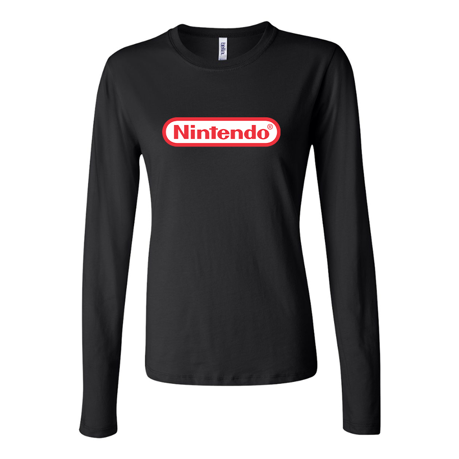 Women's Nintendo Long Sleeve T-Shirt