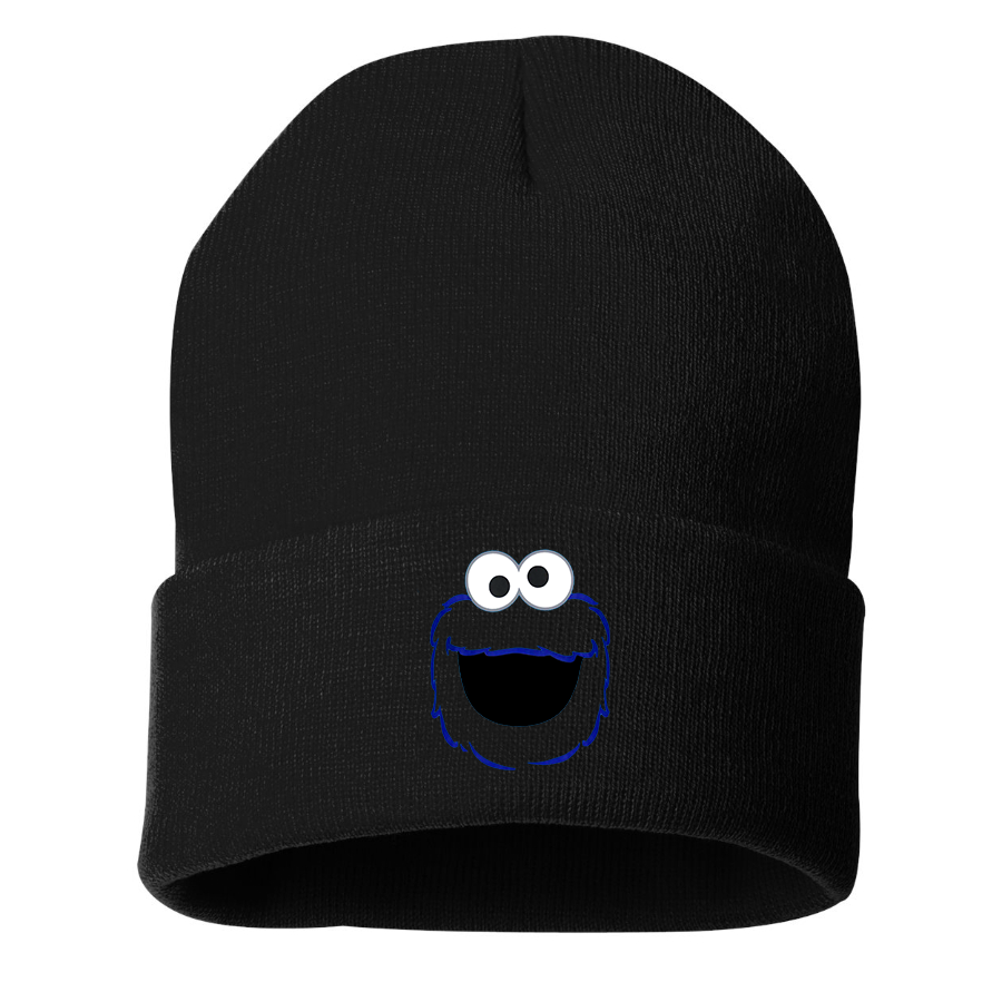Sesame Street Cookie Monster face Beanie Hat