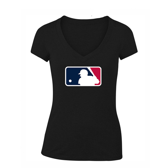 Women's Major League Baseball MLB V-Neck T-Shirt