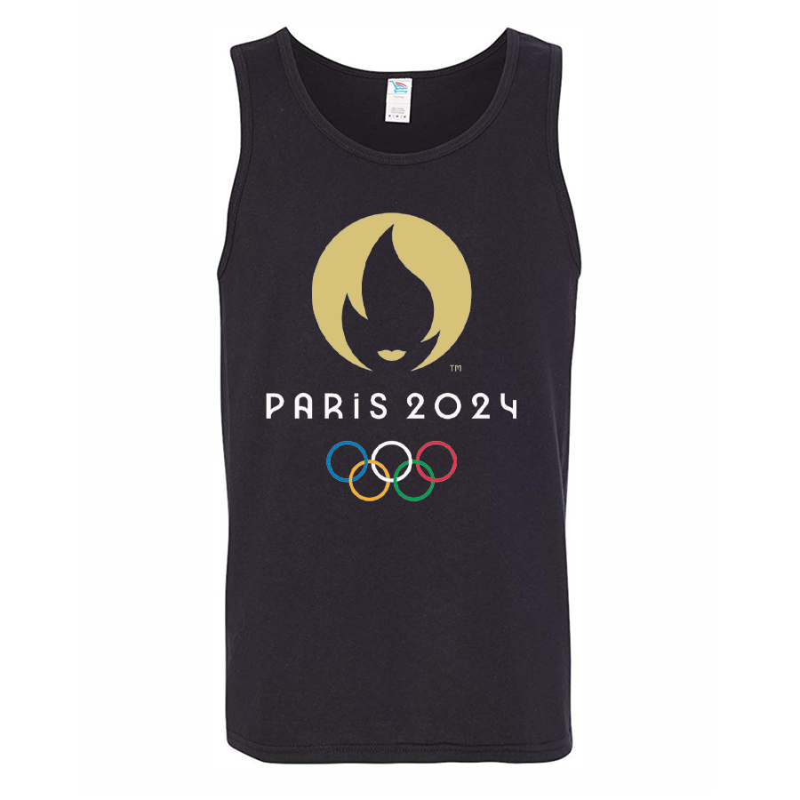 Men's New Olympics 2024 Paris Logo Tank Top
