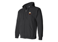Men's Sesame Street Elmo Face Zipper  Hoodie