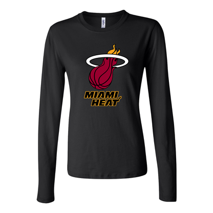 Women's Miami Heat Long Sleeve T-Shirt