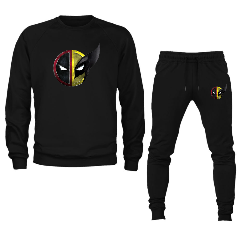 Unisex Deadpool & Wolverine Crewneck Sweatshirt Joggers Suit – unisex crewneck set | TeesCustomize