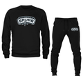 Unisex San Antonio Spurs Crewneck Sweatshirt Joggers Suit