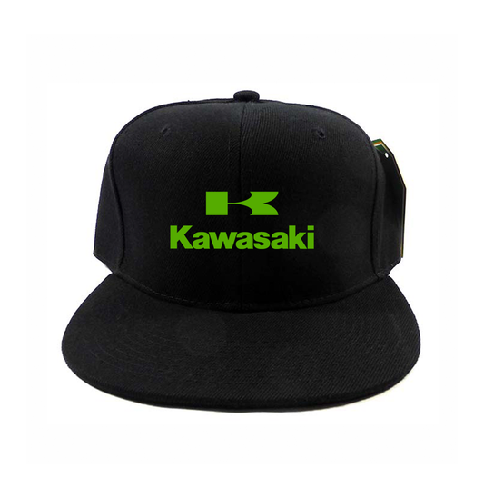 Kawasaki Bike Motorcycle Snapback Hat