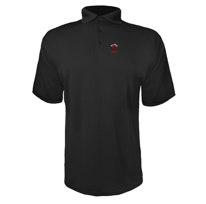 Men's Miami Heat  Polyester Polos