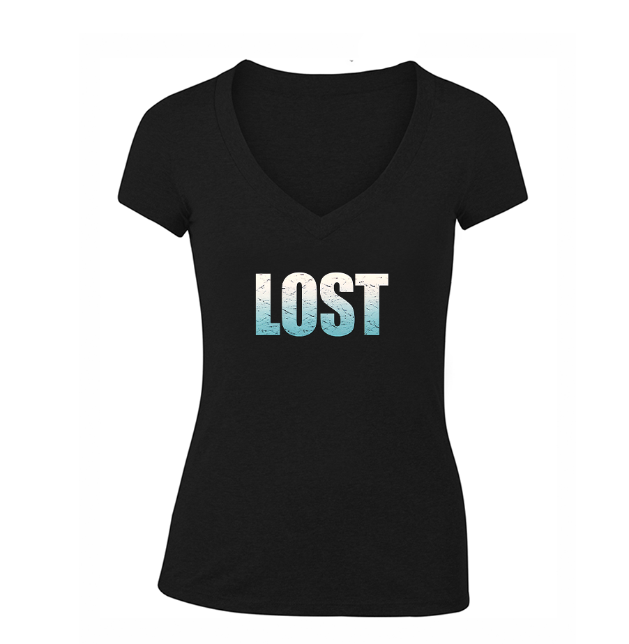 Women's Lost V Neck T-Shirt