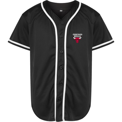 Men's Chicago Bulls Baseball Jersey