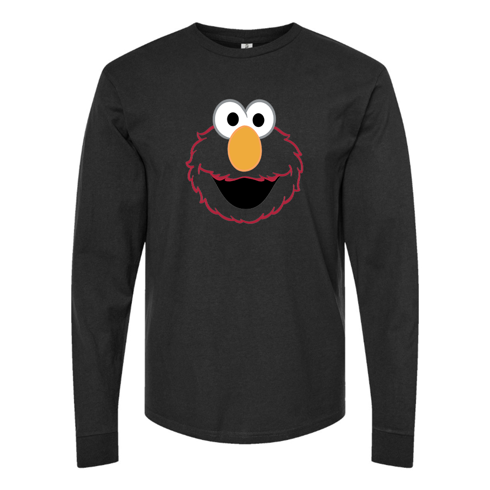 Youth  Sesame Street Elmo Face Long sleeves T-Shirt