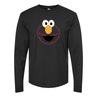 Youth  Sesame Street Elmo Face Long sleeves T-Shirt