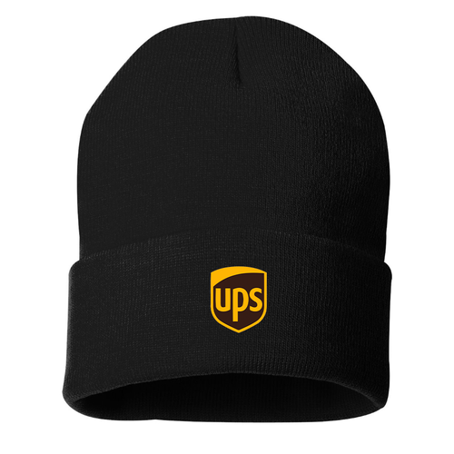 UPS Beanie Hat – Embroidered Fan Hat | TeesCustomize