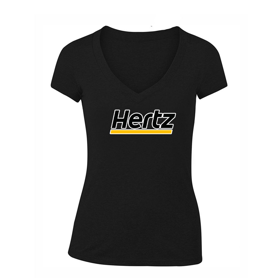 Women's Hertz V-Neck T-Shirt
