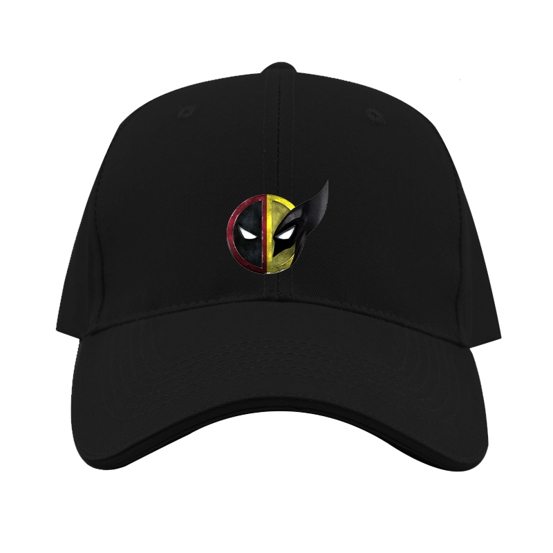 Deadpool & Wolverine Dad Baseball Cap Hat – Embroidered Fan Hat | TeesCustomize