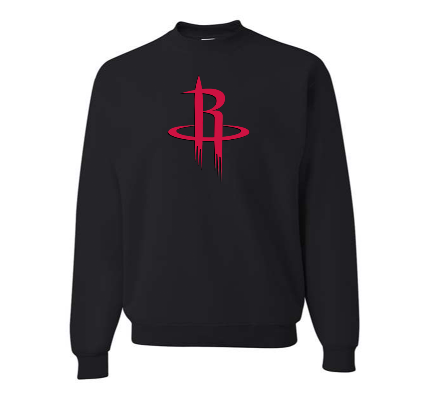 Men's Houston Rockets  Crewneck Sweatshirt