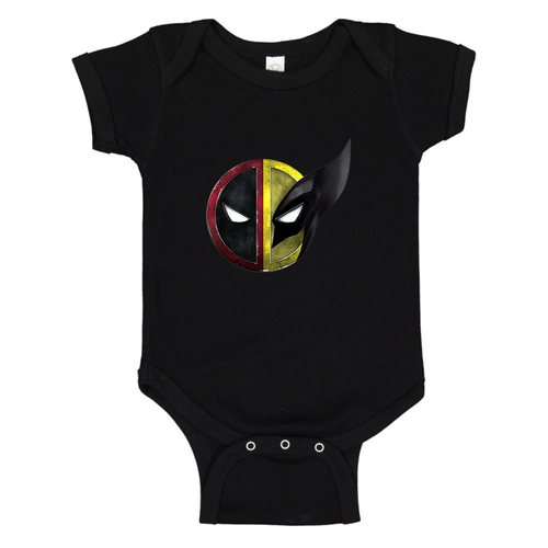 Deadpool & Wolverine Baby Romper Onesie | TeesCustomize