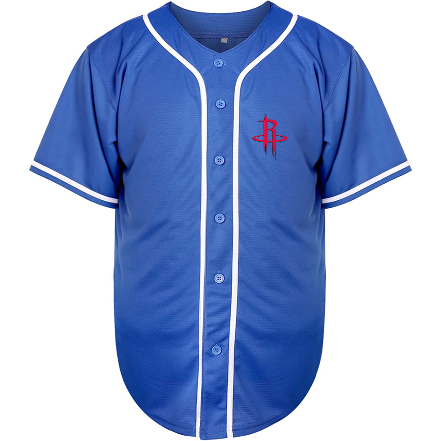 Men's Houston Rockets Baseball Jersey