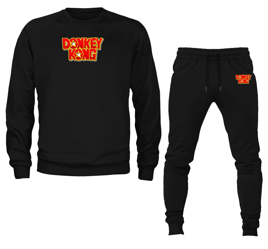 Unisex Donkey Kong Crewneck Sweatshirt Joggers Suit – unisex crewneck set | TeesCustomize