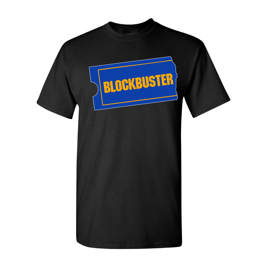 Youth Blockbuster Cotton T-Shirt — Black